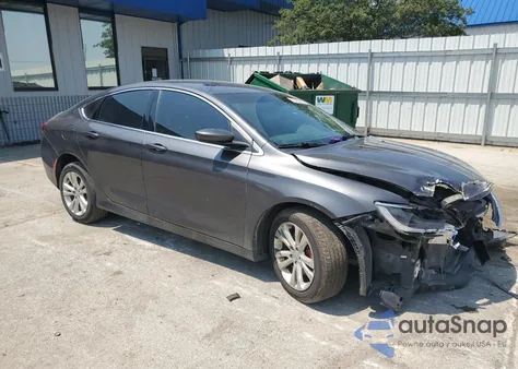 2015 Chrysler 200 Limited from USA, damaged, VIN 1C3CCCAB0FN561479